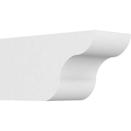 Ekena Millwork Standard Carmel Architectural Grade PVC Rafter Tail, 5"W X 6"H X 12"L RFTP05X06X12CAR